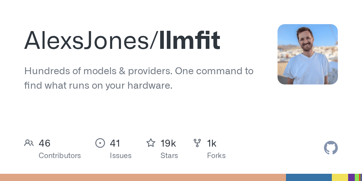 Hundreds of models & providers. One command to find what runs on your hardware.