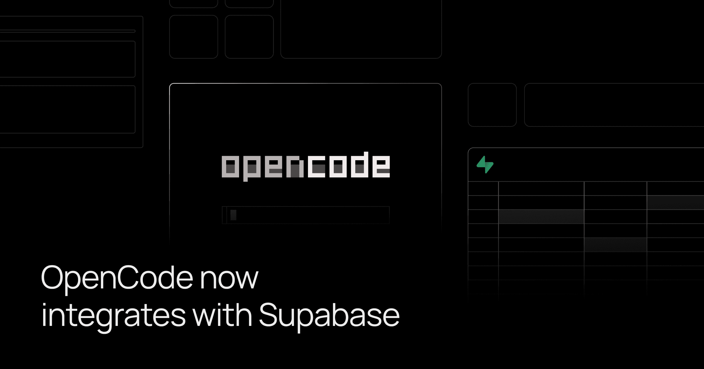 Can OpenCode Power Agentic Coding on Supabase?