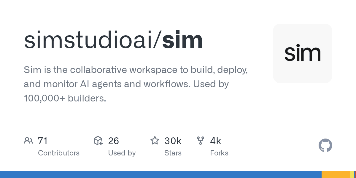 Sim powers AI workflows for 100,000+ builders.