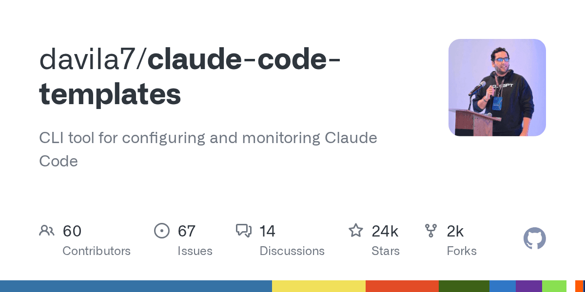 CLI tool for configuring and monitoring Claude Code