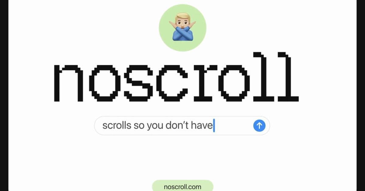 AI Bot Crushes Brainrot, Scrolls Internet For You.