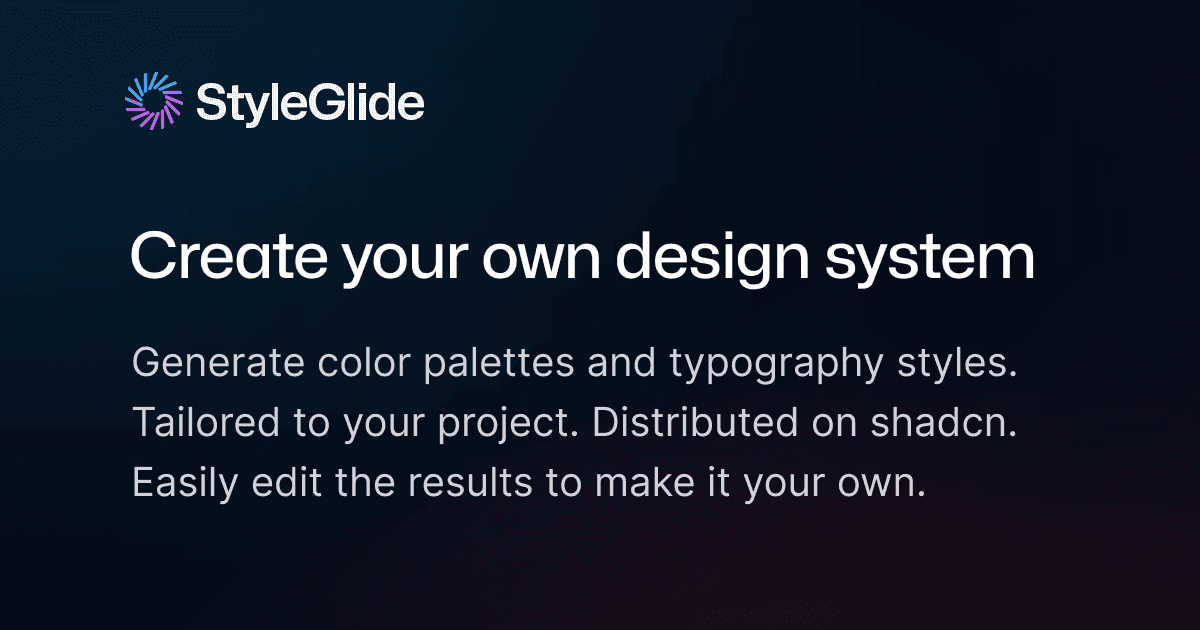 Can StyleGlide.ai build your design system?