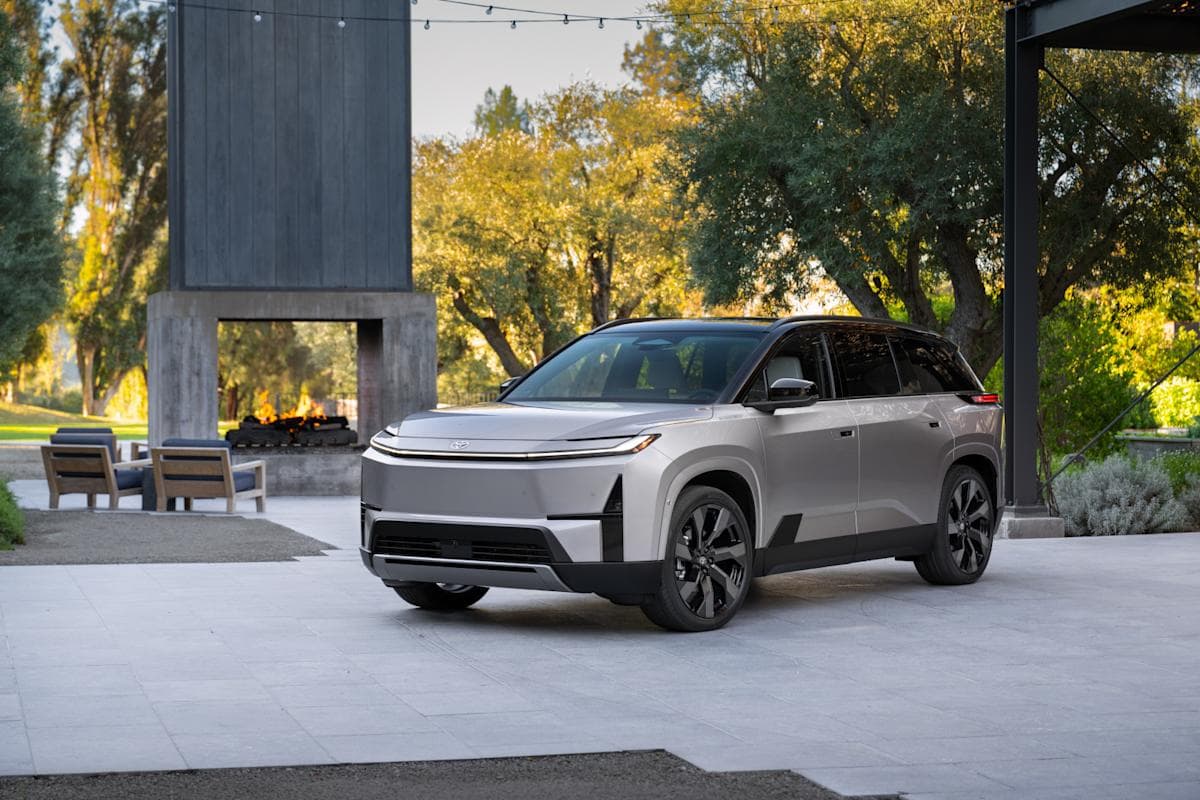 The 2027 Toyota Highlander is fully electric and has a 320-mile range
