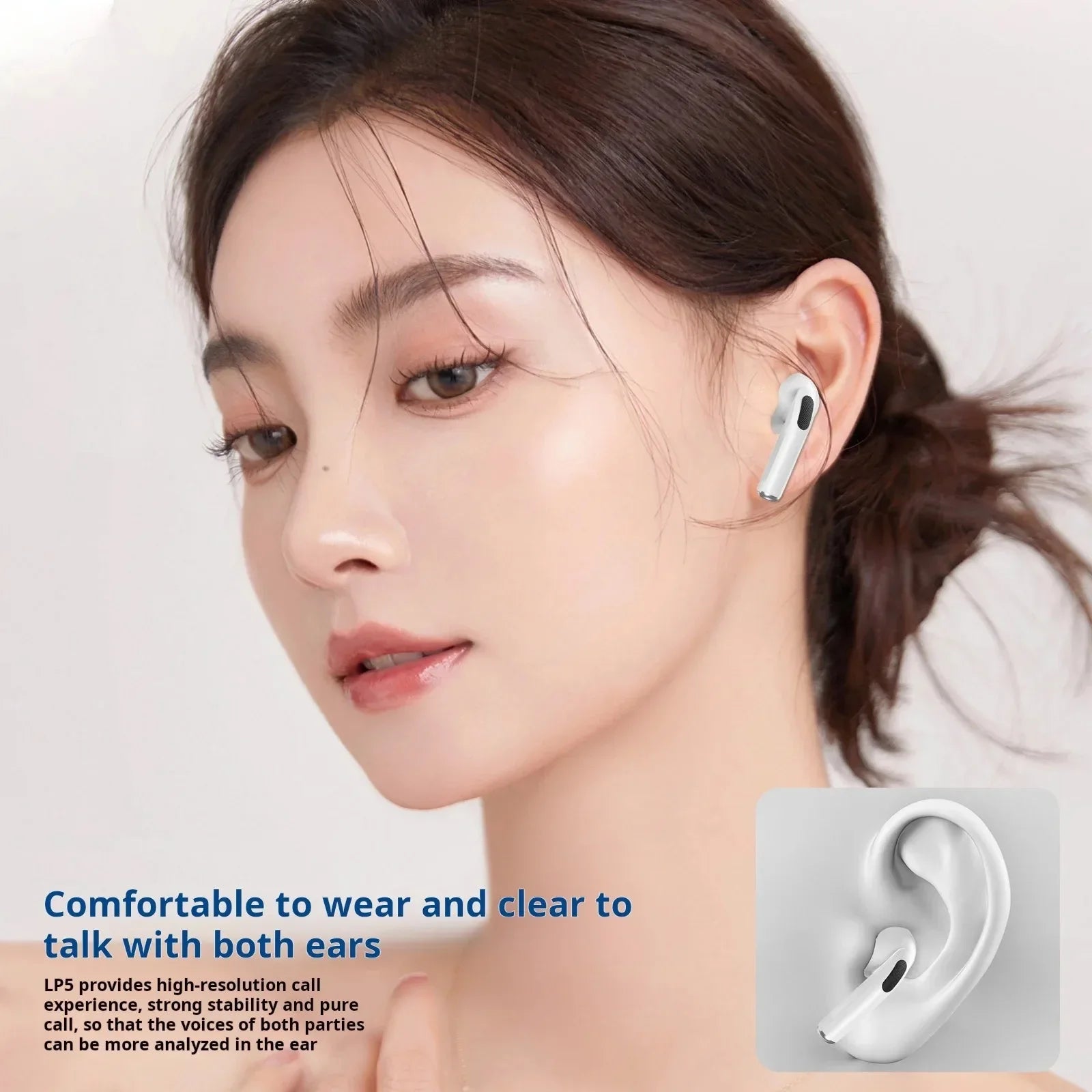 HiFi Sound Low Latency Noise Reduction Earbuds for IPhone Android 4